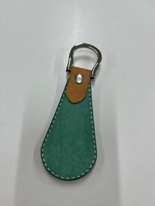 《牛ヌメ革使用》靴べら　ハンドメイド　レザー靴べら