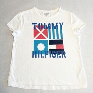 美品 TOMMY HILFIGER トミーヒルフィガー 半袖Tシャツ 男女兼用 12歳 ～14歳