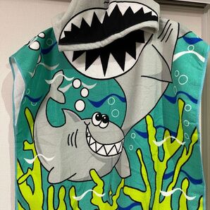 バスタオルポンチョ