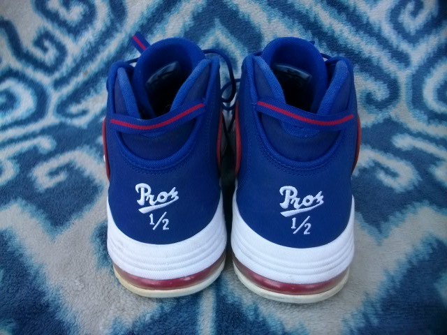 NIKE AIR MAX PENNY 1 31cm US13 青白赤 美品 NBA アンファニー ペニー