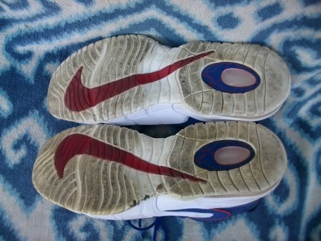 NIKE AIR MAX PENNY 1 31cm US13 青白赤 美品 NBA アンファニー ペニー