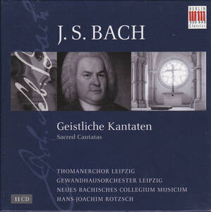 BACH / SACRED CANTATAS (11CD) BERLIN CLASSICS 廃盤貴重品！