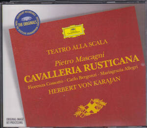 KARAJAN / MASCAGNI CAVALLERIA RUSTICANA マスカーニ カヴァレリア・ルスティカーナ