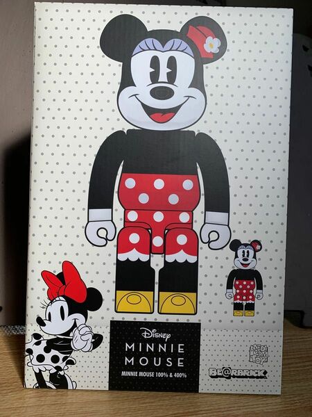 BE@RBRICK メディコムトイ Minnie Mouse 100%&400% MEDICOM TOY