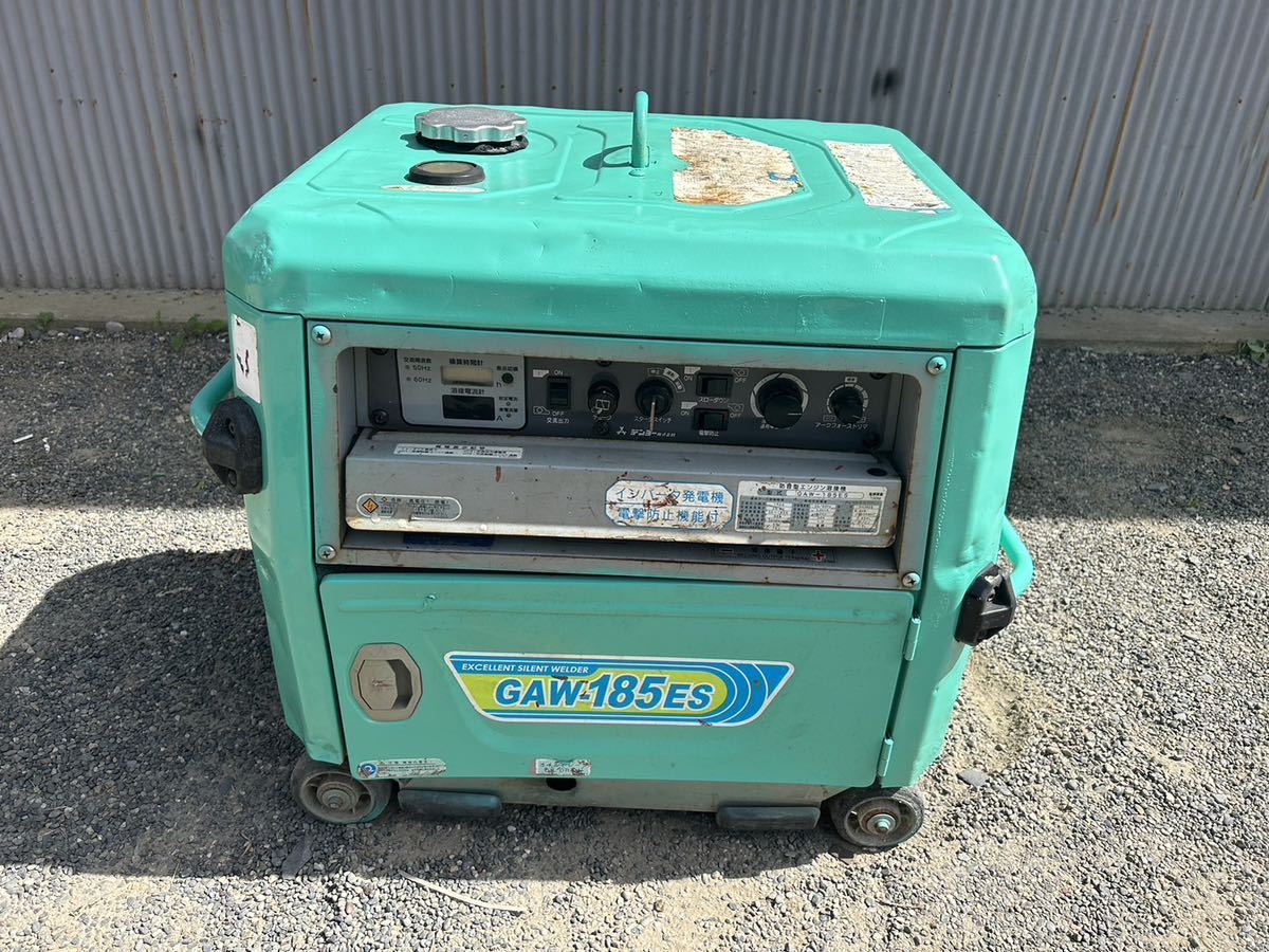 デンヨー ウェルダー ALW170GSS 実動品 ガソリン 溶接・発電動作OK