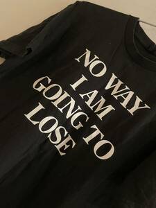 FPARフォーティーパーセント WTAPS ダブルタップス 40% Tシャツ NO WAY I AM GOING TO LOSE