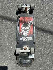 1980年代 MAD SKULL SKATEBOARD OLDSCHOOL スケートボード スケボー Barry E. Smith