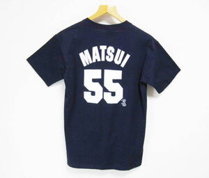 新品タグ付き Majestic #55 MATSUI Lサイズ Tシャツ MLB 松井秀喜 New york yankees ヤンキース 