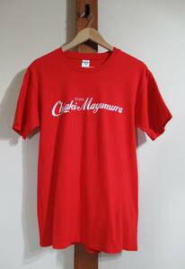 眉村ちあき/Chiaki Mauyumura●Tシャツ 筆記体 ENJOY エンジョイ Coca-Cola コカ・コーラ オマージュ