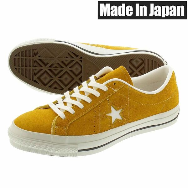 新品未使用 CONVERSE ONE STAR J SUEDE GOLD SIZE 27