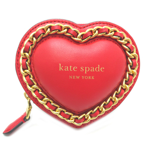 ［銀座店］Kate Spade ケイトスペード アムールパフィ 3D　 KA080 コインケース ラムスキン 600/td2 レッド レディース DH73269