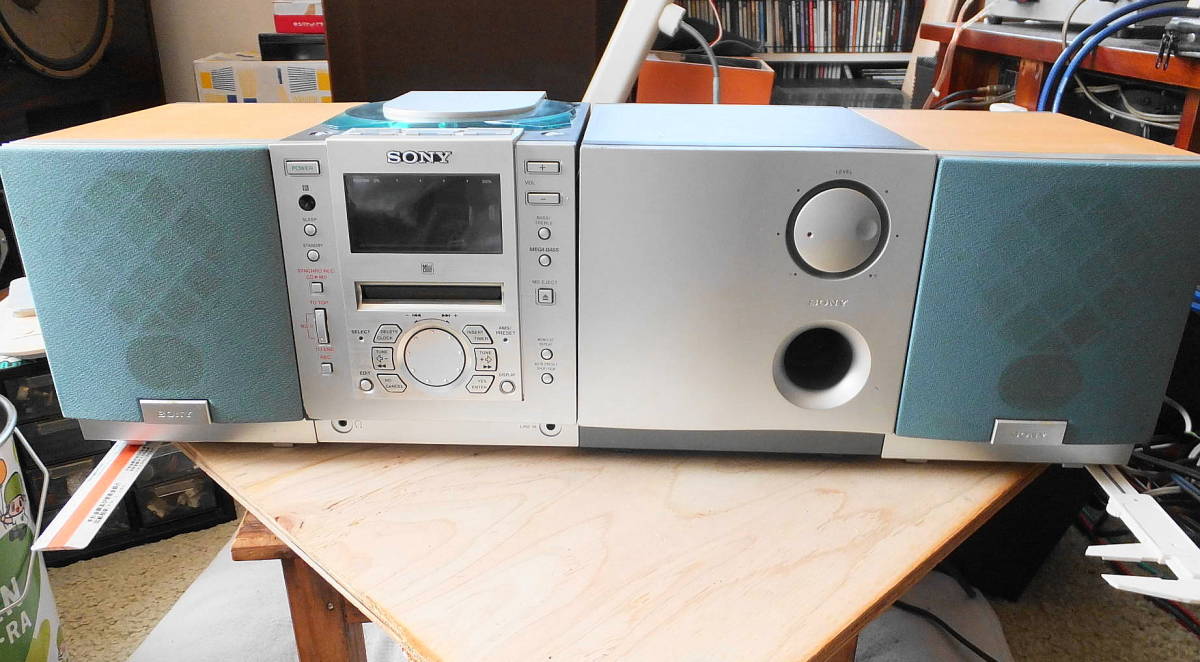オーディオ機器 スピーカー ヤフオク! -sony cd md コンポの中古品・新品・未使用品一覧