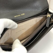 極美品 MICHAEL KORS マイケルコース 二つ折り長財布 ブラウン MK 32S7GFTE3B モノグラム ロゴプレート RH11350M_画像6