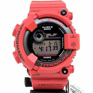 極美品 G-SHOCK ジーショック CASIO カシオ 腕時計 GW-8230NT-4JR FROGMAN フロッグマン 30周年記念 レッド【ITEVPUCLP7Q8】