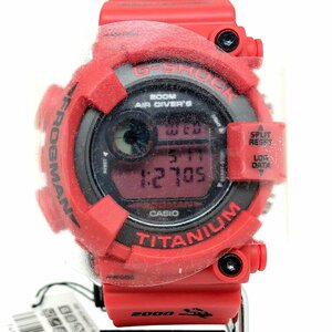 未使用品 G-SHOCK ジーショック CASIO カシオ 腕時計 DW-8200NT2-4JR フロッグマン FROGMAN 復刻 レッド 【ITA06SBNK5ES】