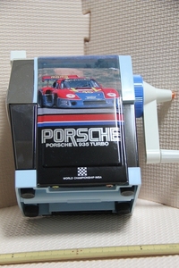  Porsche 935 турбо точилка контейнер Mitsubishi карандаш поиск PORSCHE точило канцелярские товары гонки суперкар Showa Retro товары F1 FI