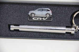 ホンダ CR-V キーホルダー と ピンバッジ セット 検索 CR-V HONNDA 自動車 グッズ ロゴ マーク