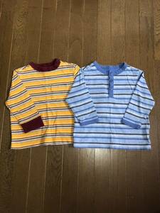 GAP ベビー　長袖シャツ　長袖カットソー 2枚セット　サイズ80