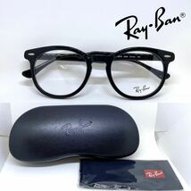 新品 送料無料 Ray Ban レイバン メガネ フレーム EAGLEEYE イーグルアイ RB5598F RX5598F 2000 ブラック_画像3