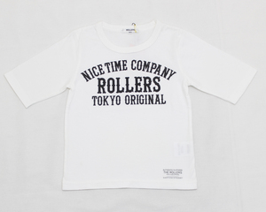 50%OFF【ROLLERS】ローライズ/120/Tシャツ/WH/送料￥100