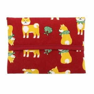  Tang . furoshiki .... dog. tissue cover { red }