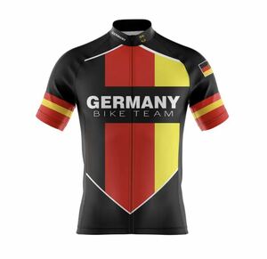 ドイツ代表サイクルジャージ L 半袖シャツ ロードバイクウェア