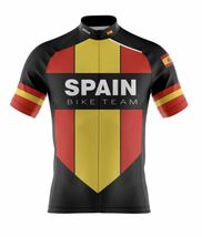 スペイン代表サイクルジャージ L 半袖シャツ ロードバイクウェア_画像1