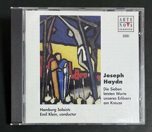 CD エミール・クライン 十字架上のキリストの最後の7つの言葉　Die Sieben letzten Worte　Hamburg Soloists