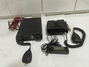 ☆最終値下げ☆無線機2セットまとめ ICOM IC-706MKⅡ HM-103ハンドマイク付き ICOM IC-207 HM-78 ジャンク品　現状販売