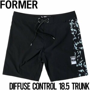 [クリックポスト対応] ストレッチショーツ ボードショーツ FORMER フォーマー DIFFUSE CONTROL 18.5 TRUNK B023204C1　 28インチ