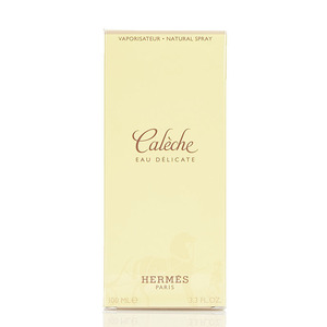 エルメス カレーシュ オーデリカート CALECHE EAU DELICATE 100ml 香水 クリア ガラス レディース HERMES 【中古】