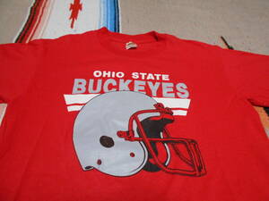 １９７０年代製 OHIO STATE BUCKEYES オハイオ バックアイズ アメフト アメリカン フットボールFOOTBALL MADE IN USA