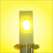 両面発光 LED フォグランプ 黄 2個セット H3 3000k 12V 24V (289) メール便送料無料/21_画像6