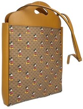 超稀少 新品未使用 GUCCI DISNEY グッチ ディズニー コラボ 2way ショルダーバッグ ブラウン GGスプリーム マイクロGG ミッキー PVC レザー_画像9