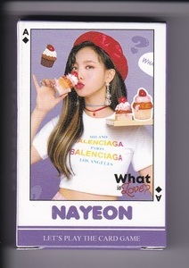 ☆超レア！■ナヨンNAYEON/TWICEトゥワイス■トランプカード54枚■韓国