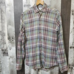 Steven Alan　スティーブンアラン　長袖シャツ　XSサイズ　チェック　USA製