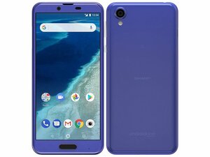 SIMフリー Android One X4 オーシャンブル Y!mobile SIMロック解除済み スマートフォン 格安SIM可 充電ケーブル付き★送料無料★新品未使用