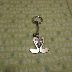 C5 中古 宮城県 ラムサール条約指定 伊豆沼 キーホルダー ご当地 観光土産物 長期保管品 ア34