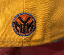 New Era ニューヨーク ニックス NBA New York Nicks アメリカ製 ニューエラ ベース ボール キャップ７1/2 野球帽 帽子 ビンテージ アメリカ_画像5