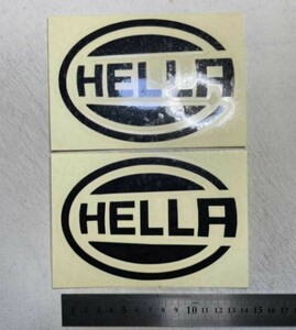 モータースポーツ　HELLA ベンツ　BMW 切り文字ステッカー　カッティングステッカー　防水仕様　ドレスアップ　カスタム