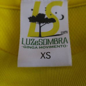 ルースイソンブラ LUZ e SOMBRA プラクティスシャツ トレーニングウェア XS サッカー フットサル ユニフォーム 黄 イエロー ジュニア 160cmの画像3