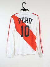 ペルー 代表 ユニフォーム 長袖 アディダスオリジナルス PELU サッカー シャツ ウェア_画像2