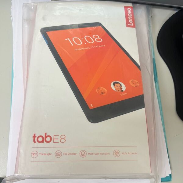 Lenovo Tab E8 8インチ メモリー1GB ストレージ16GB スレートブラック Wi-Fiモデル TB-8304F1