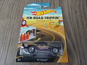 HW ROAD TRIPPIN' ROUTE 66 Hot WHeeLS '57 シェビー ホットウィール シボレー ルート66 Chevrolet CHEVY ミニカー ミニチュアカー Toy car