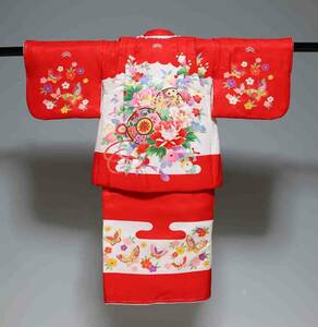  натуральный шелк один . кимоно * без рукавов (...) комплект ( младенец 0~1 лет для ) девочка 17