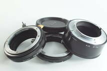 Ω-10《 外観〇 動作◎》Nikon PK-1 8 PK-2 14 PK-13 27.5 ニコン 接写リング Fマウント_画像1