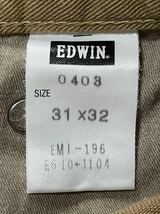 エドウィン Miss EDWIN 403・レディースデニム・31×32インチ・茶色ブラウンカラー_画像10
