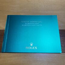 3147【希少必見】ロレックス サブマリーナ 冊子 2017年度版 ROLEX SUBMARINER_画像1