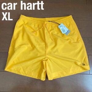 新品未使用タグ付き XL carhartt カーハート 水着 スイムパンツ イエロー