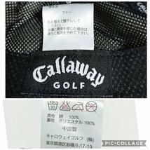 【大特価！】Callaway GOLF キャップ ベージュ サイズフリー golf Design usa 入魂マグネットピン付　送料無料・即日配送_画像8